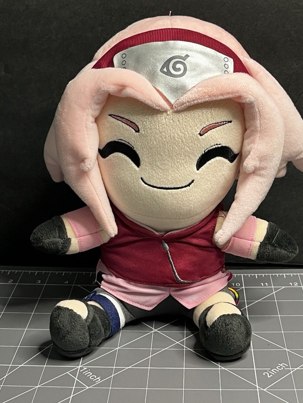 Youtooz Naruto: Shippuden Sitting Sakura Haruno 9 Stuffed Plush Toy Doll NWT